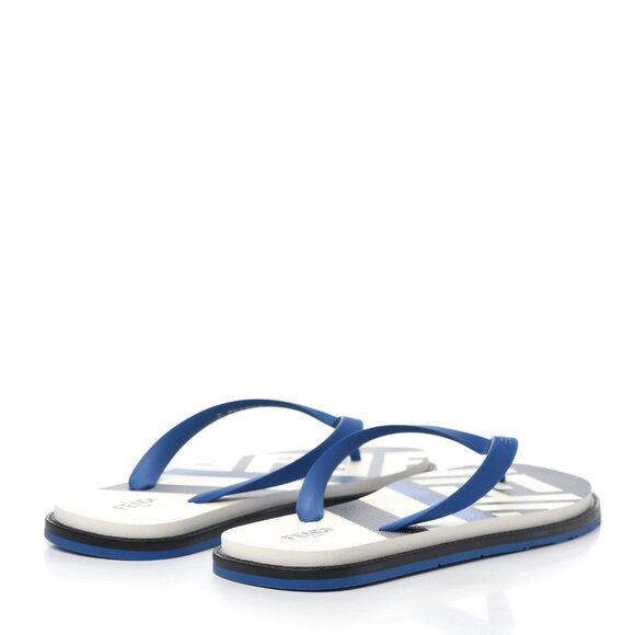 Fendi  Rubber FF Mens Logo Thong Sandals main image 7
